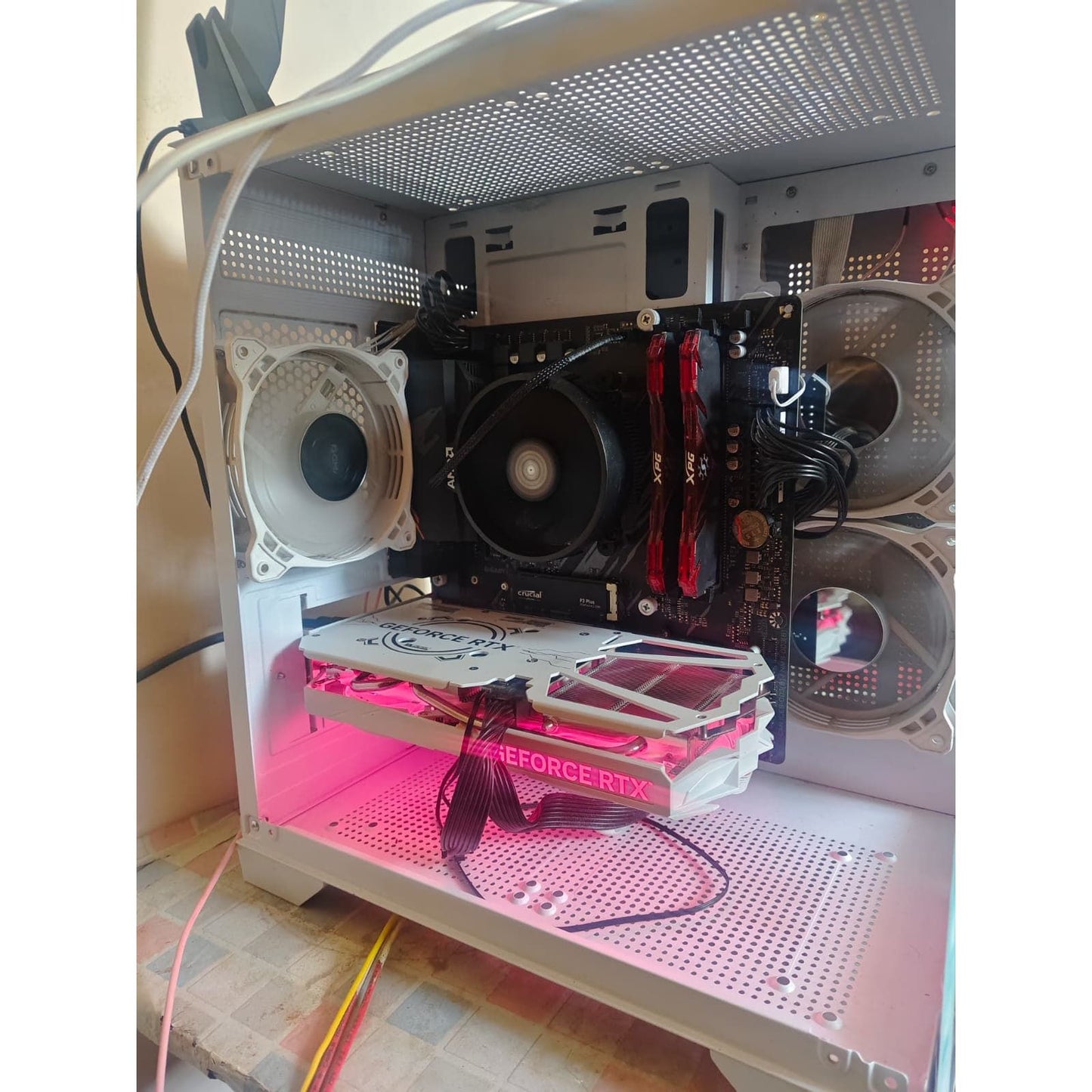 GALAX GeForce RTX 4060 EX White 1-Click OC 8GB Used GPU - Computify.in