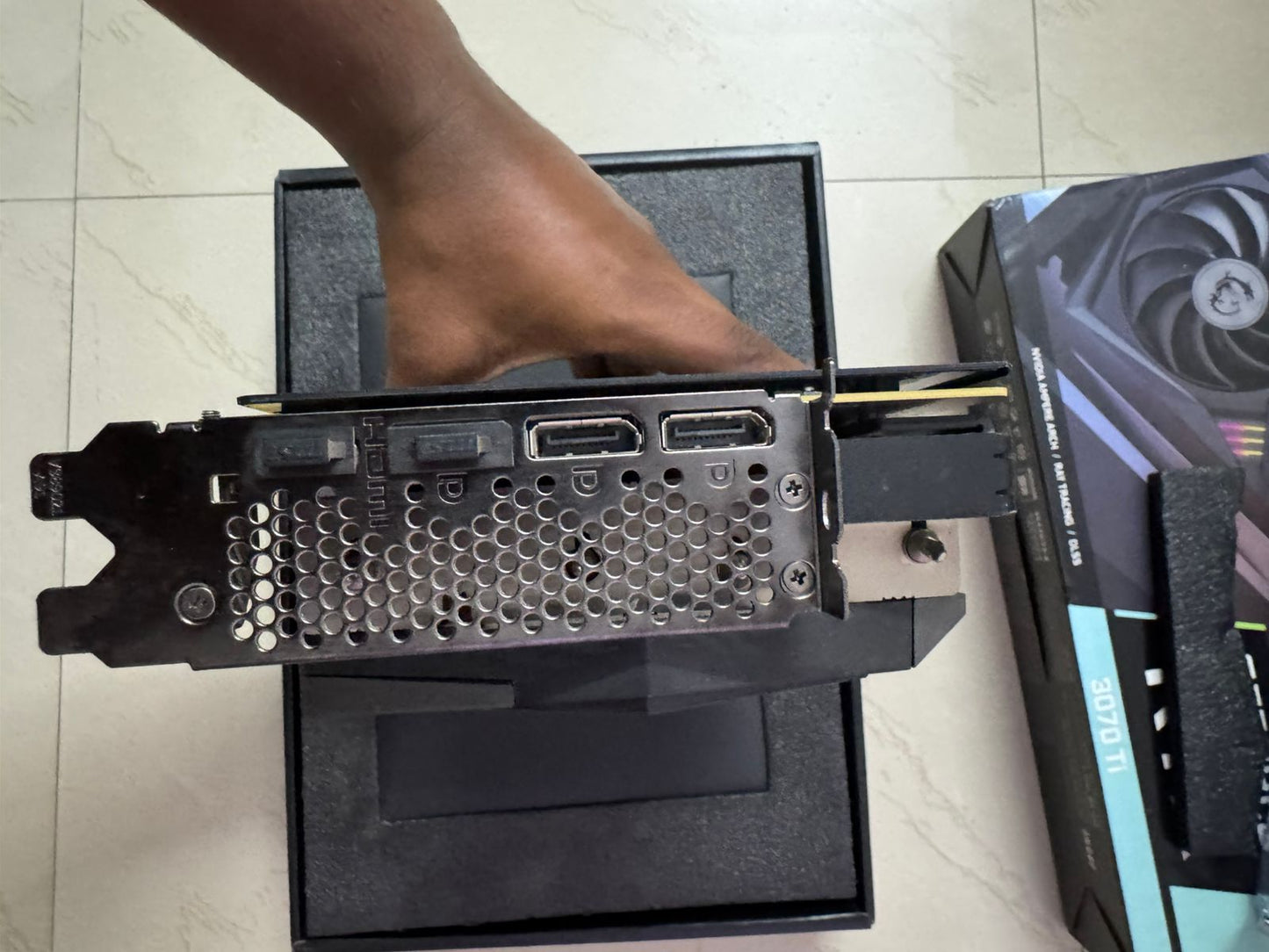 MSI GeForce RTX 3070 Ti GAMING X TRIO 8GB Used GPU