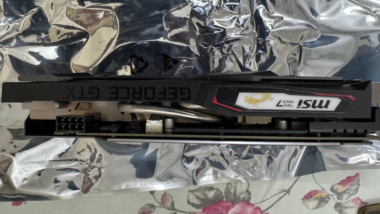 MSI GeForce GTX 1660 GAMING X 6GB Used GPU