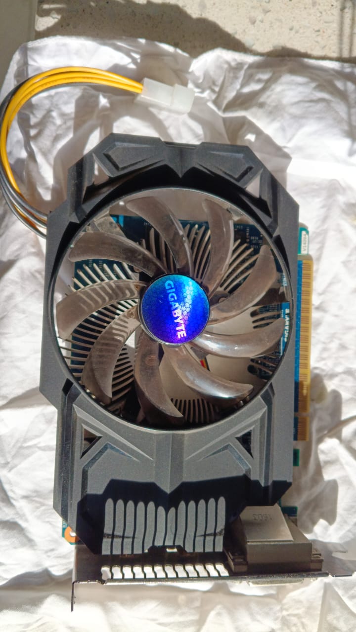 Gigabyte GTX 750 Ti GDDR5 2GB  Used GPU