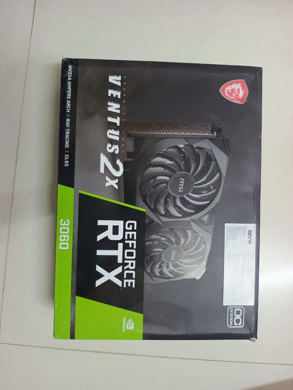 MSI GeForce RTX 3060 Ventus 2X 12GB OC Used GPU
