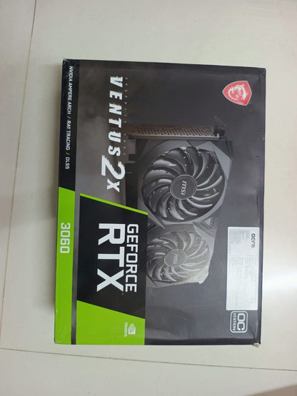 MSI GeForce RTX 3060 Ventus 2X 12GB OC Used GPU