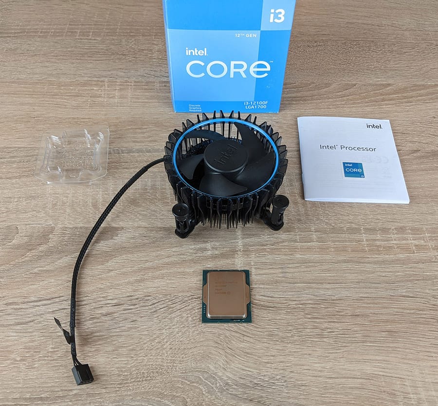 Intel Core i3 12100F 4 Cores/8 Threads up to 4.30 GHz New, Open box CPU