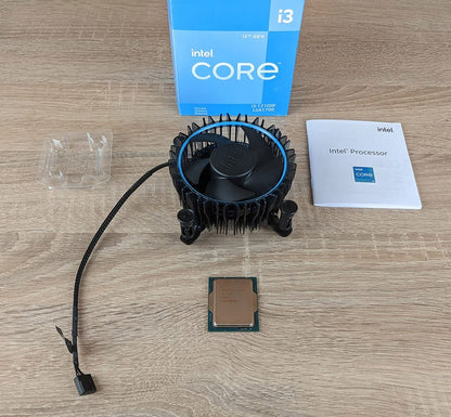 Intel Core i3 12100F 4 Cores/8 Threads up to 4.30 GHz New, Open box CPU