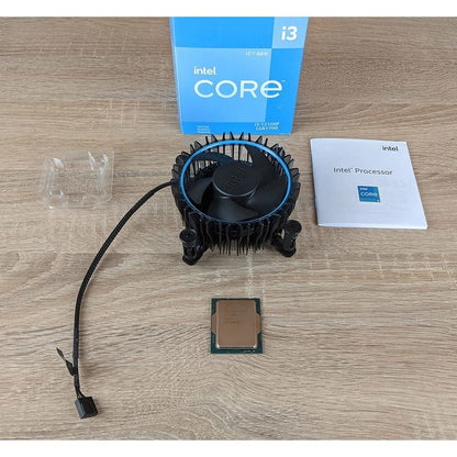Intel Core i3 12100F 4 Cores/8 Threads up to 4.30 GHz New, Open box CPU