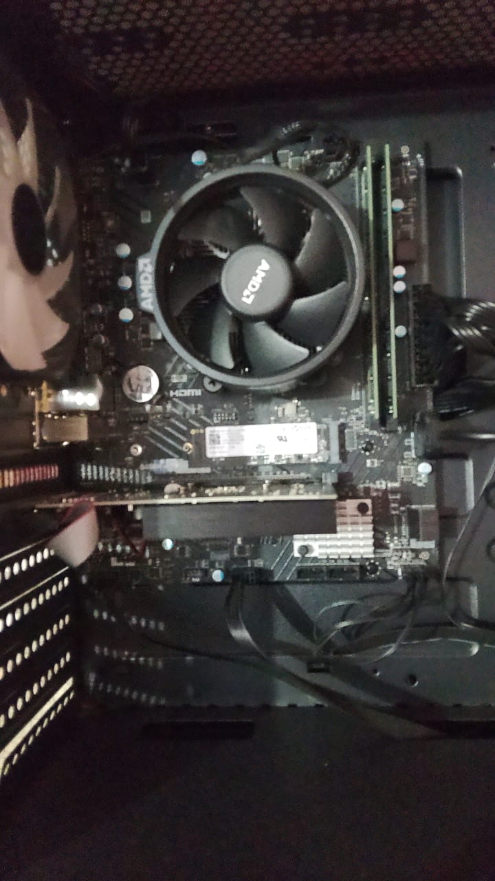 AMD Ryzen 5 5500 + MSI B450M-A PRO MAX II DDR4  (Processor+Motherboard) COMBO Used