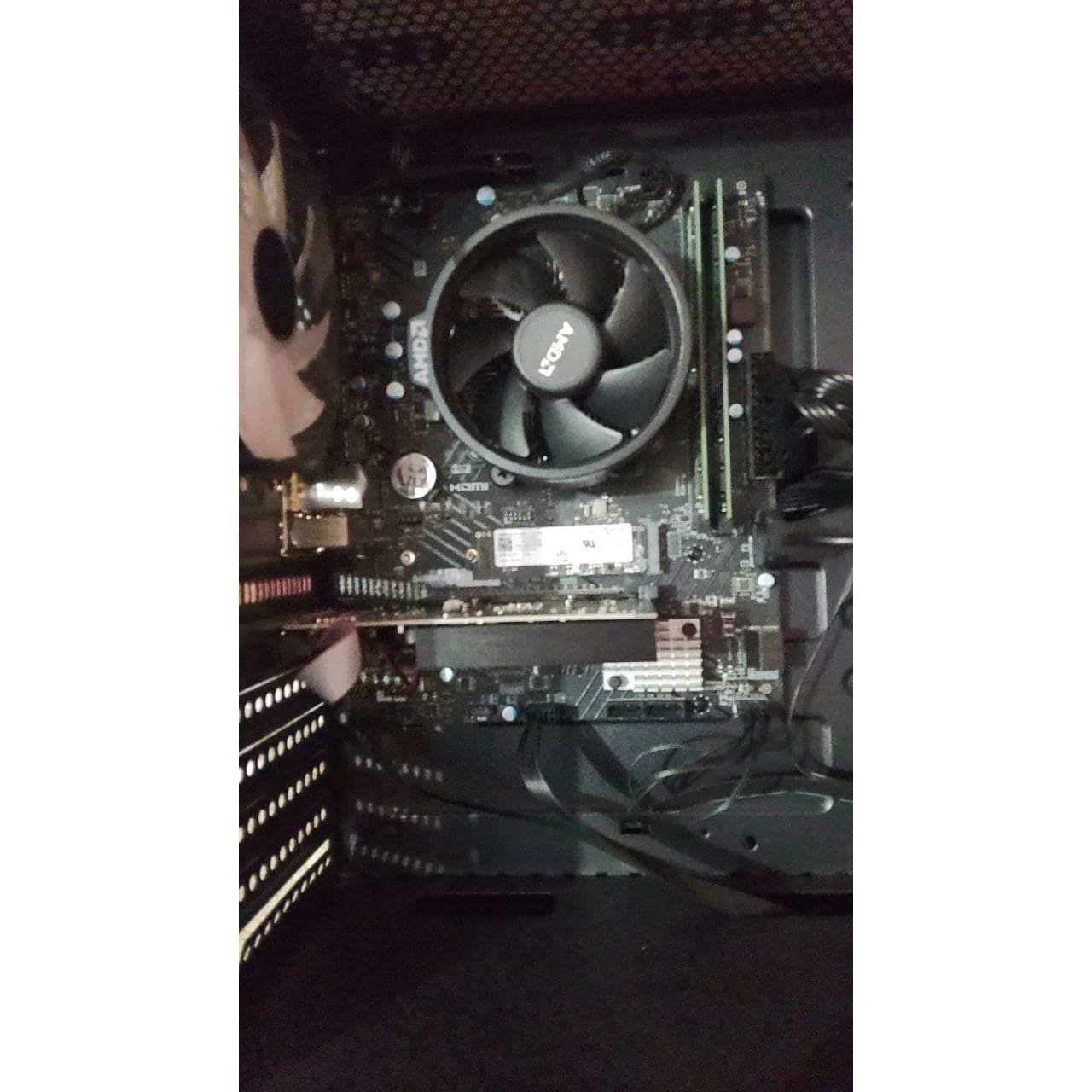 AMD Ryzen 5 5500 + MSI B450M-A PRO MAX II DDR4  (Processor+Motherboard) COMBO Used - Computify.in