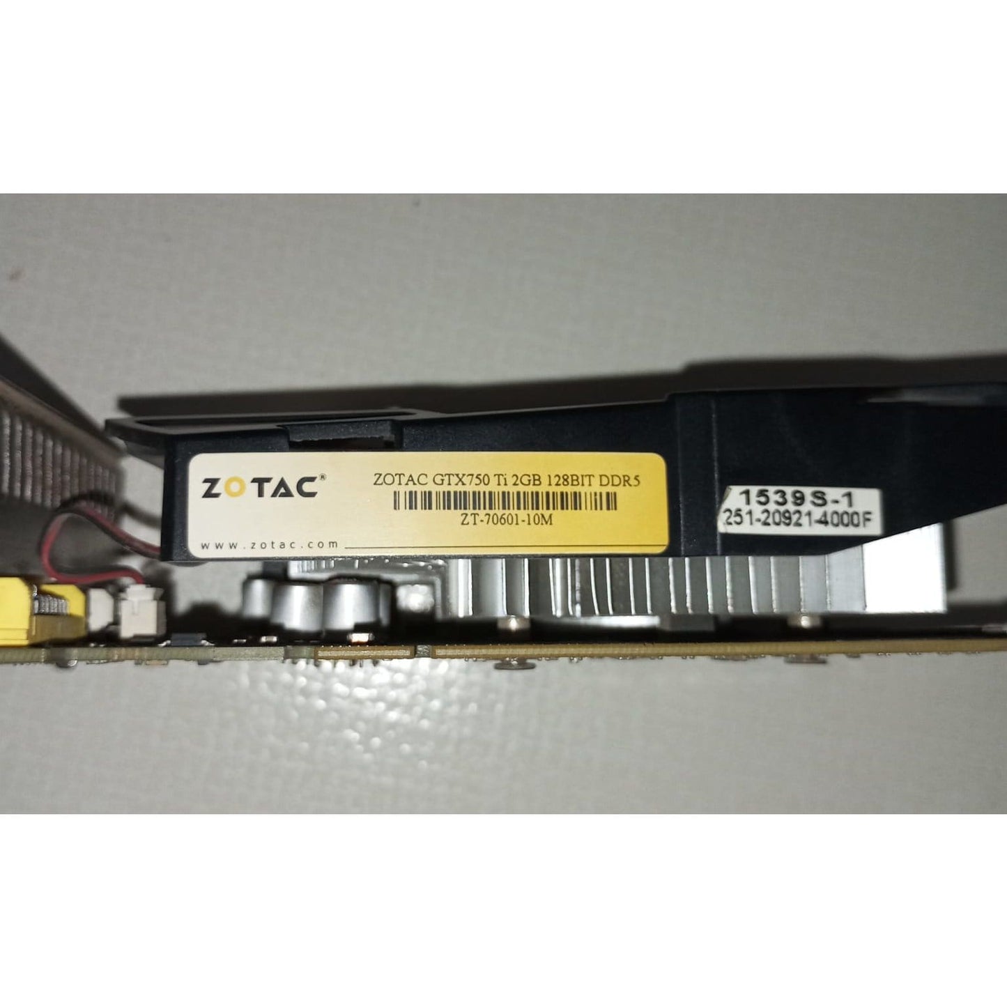 Zotac GTX 750 Ti GDDR5 2GB Used GPU