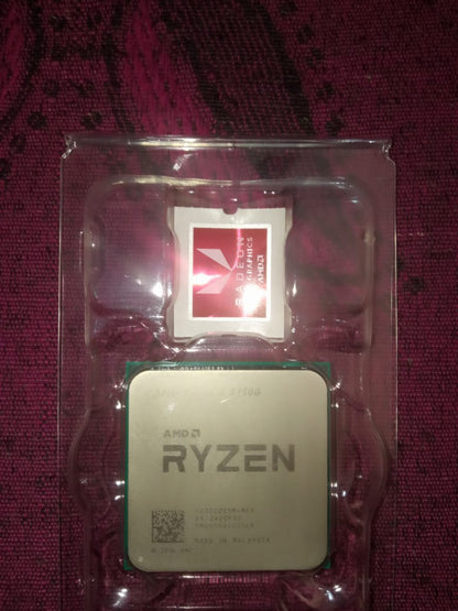 AMD Ryzen 3 3200G 4 Cores 4 Threads up to 4GHz Used CPU