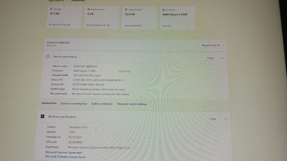 AMD Ryzen 5 5500 + MSI B450M-A PRO MAX II DDR4  (Processor+Motherboard) COMBO Used