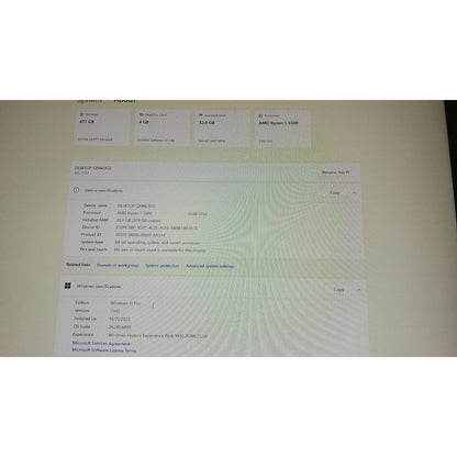 AMD Ryzen 5 5500 + MSI B450M-A PRO MAX II DDR4  (Processor+Motherboard) COMBO Used - Computify.in
