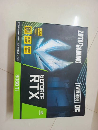 ZOTAC GeForce RTX 3060ti Twin Edge Gaming 8GB Used GPU