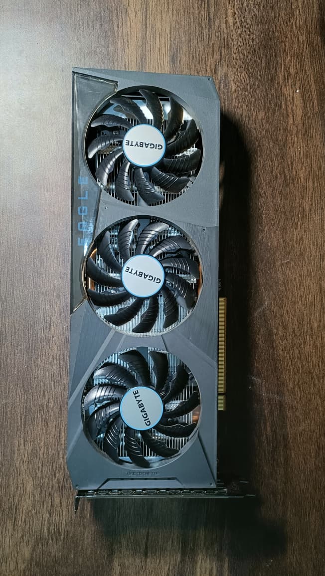 GIGABYTE Radeon RX 6600 Eagle Triple Fan 8GB Used GPU