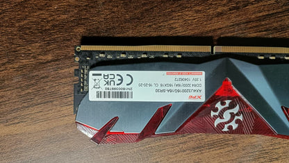 XPG ADATA GAMMIX D30 16GB DDR4 3200MHZ Used RAM
