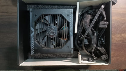 MSI MAG A750BN Power Supply Unit - 750W, 80 Plus Bronze Used PSU