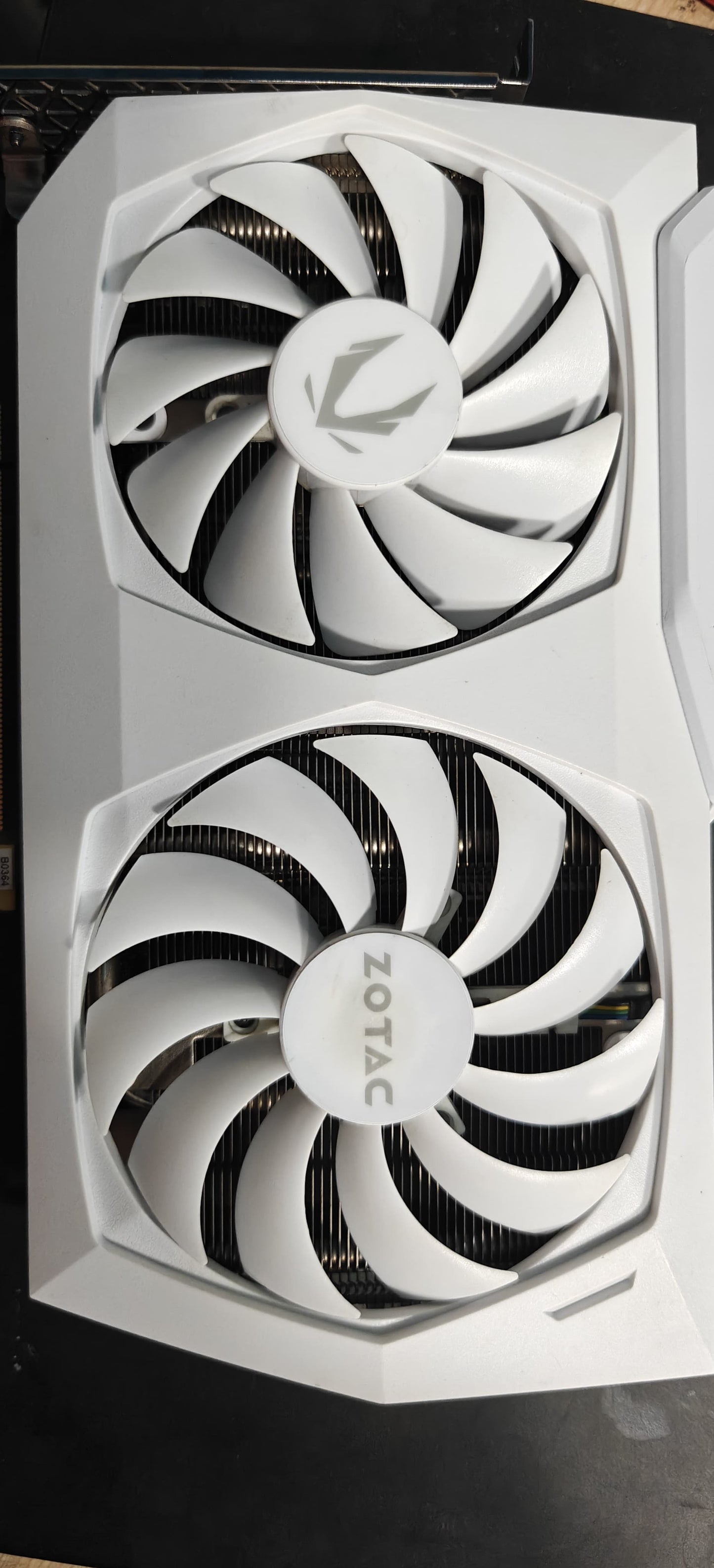 ZOTAC GAMING RTX 3070 Twin Edge OC White Edition 8GB Used GPU