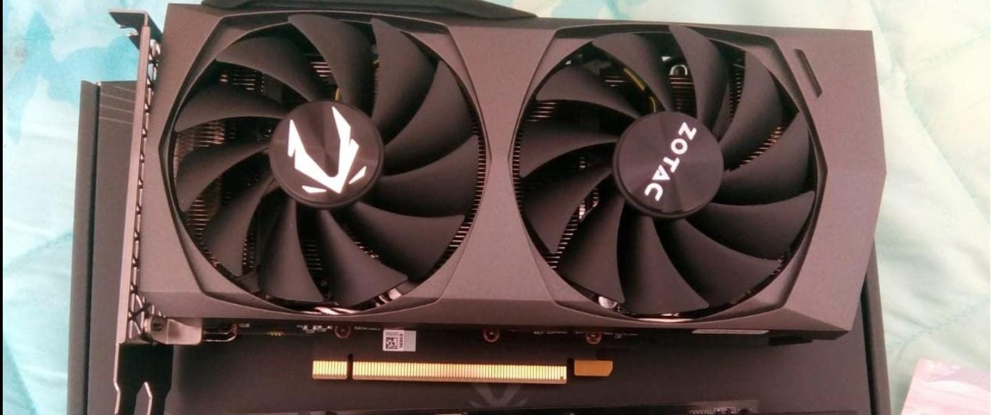 ZOTAC GeForce RTX 3060ti Twin Edge Gaming 8GB Used GPU