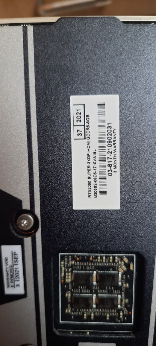 Inno3D GeForce RTX 2060 Super Twin X2 OC 8GB Used GPU