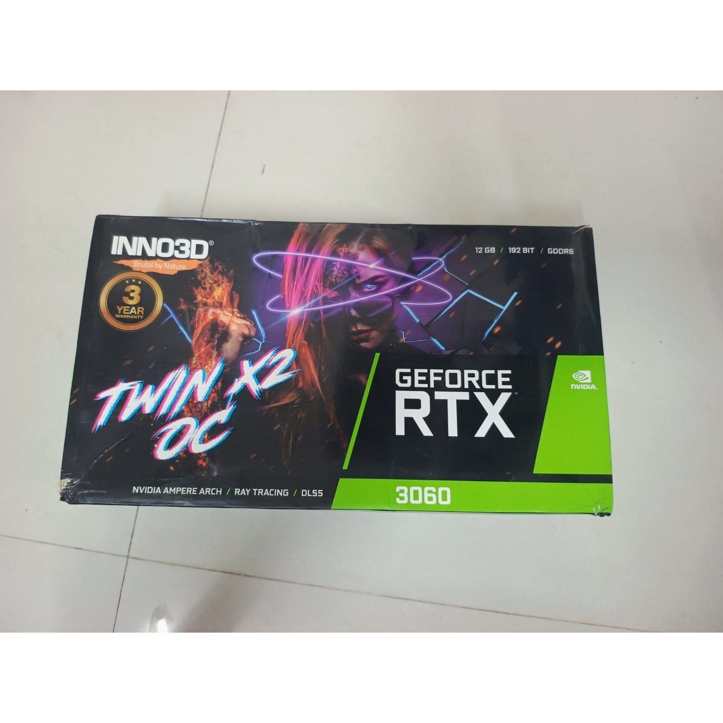Inno3D RTX 3060 Twin X2 12 GB GDDR6 Used GPU - Computify.in