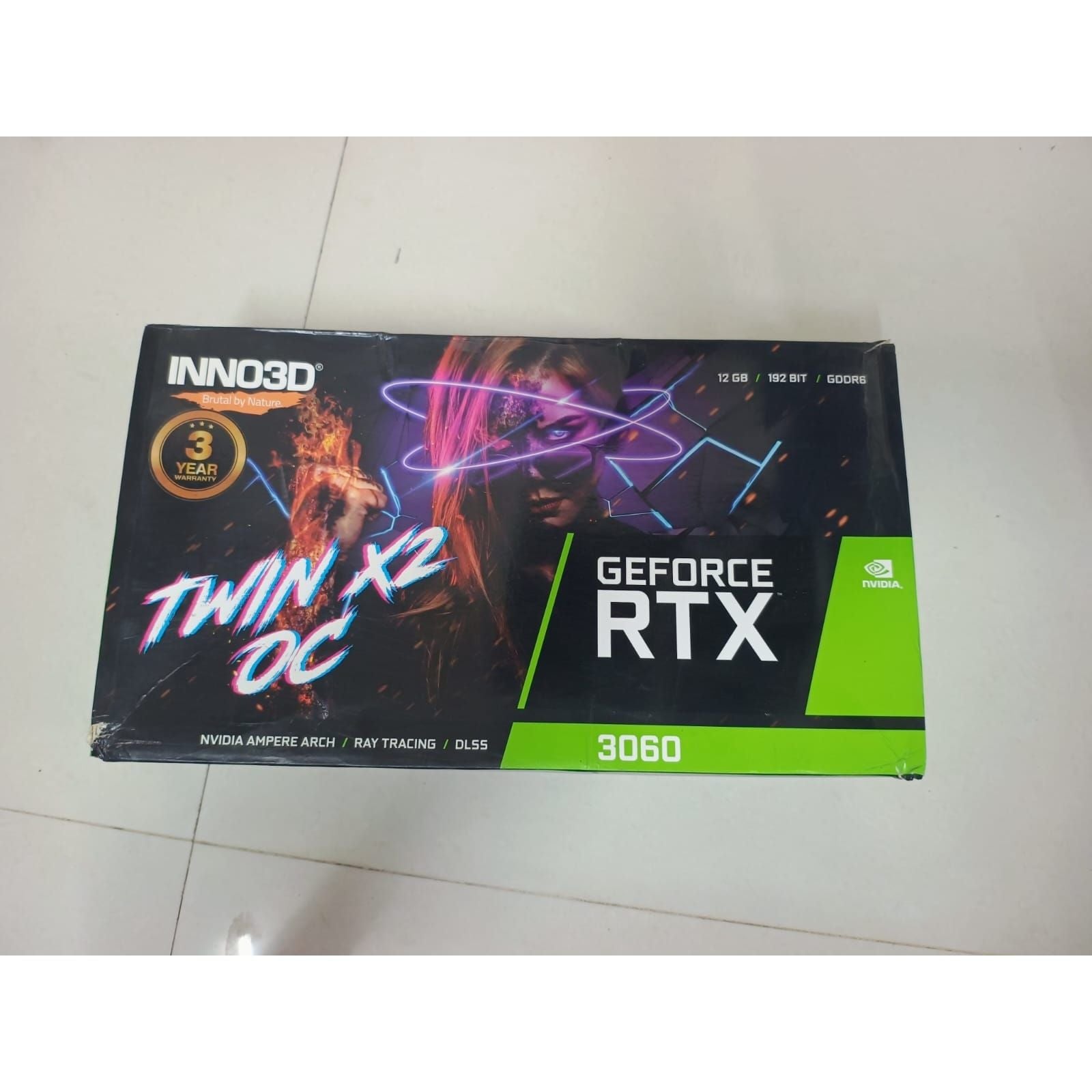 Inno3D RTX 3060 Twin X2 12 GB GDDR6 Used GPU - Computify.in