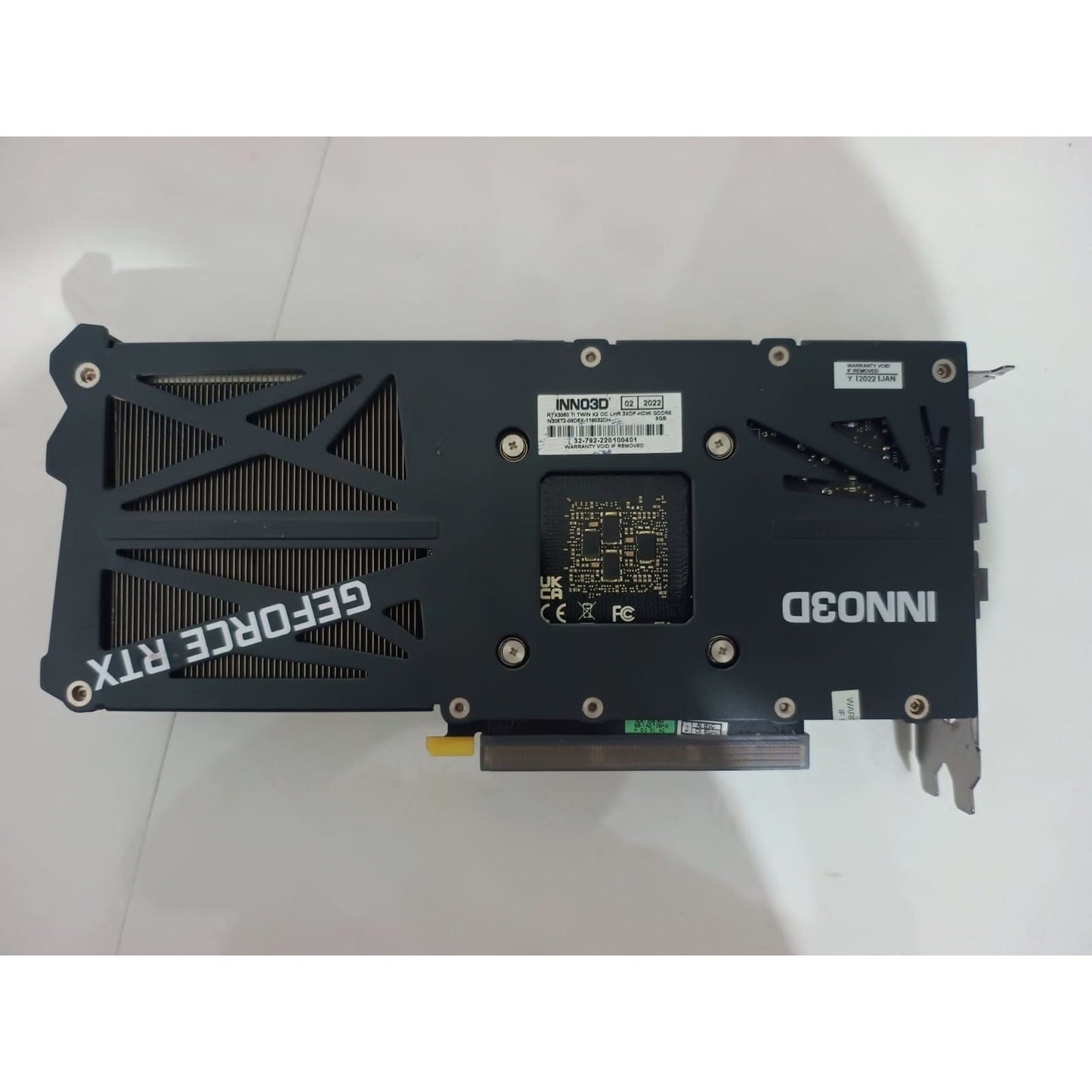 Inno3D RTX 3060 Ti Twin X2 8 GB GDDR6 Used GPU