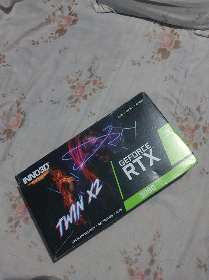 Inno3D RTX 3060 Twin X2 12 GB GDDR6 Used GPU