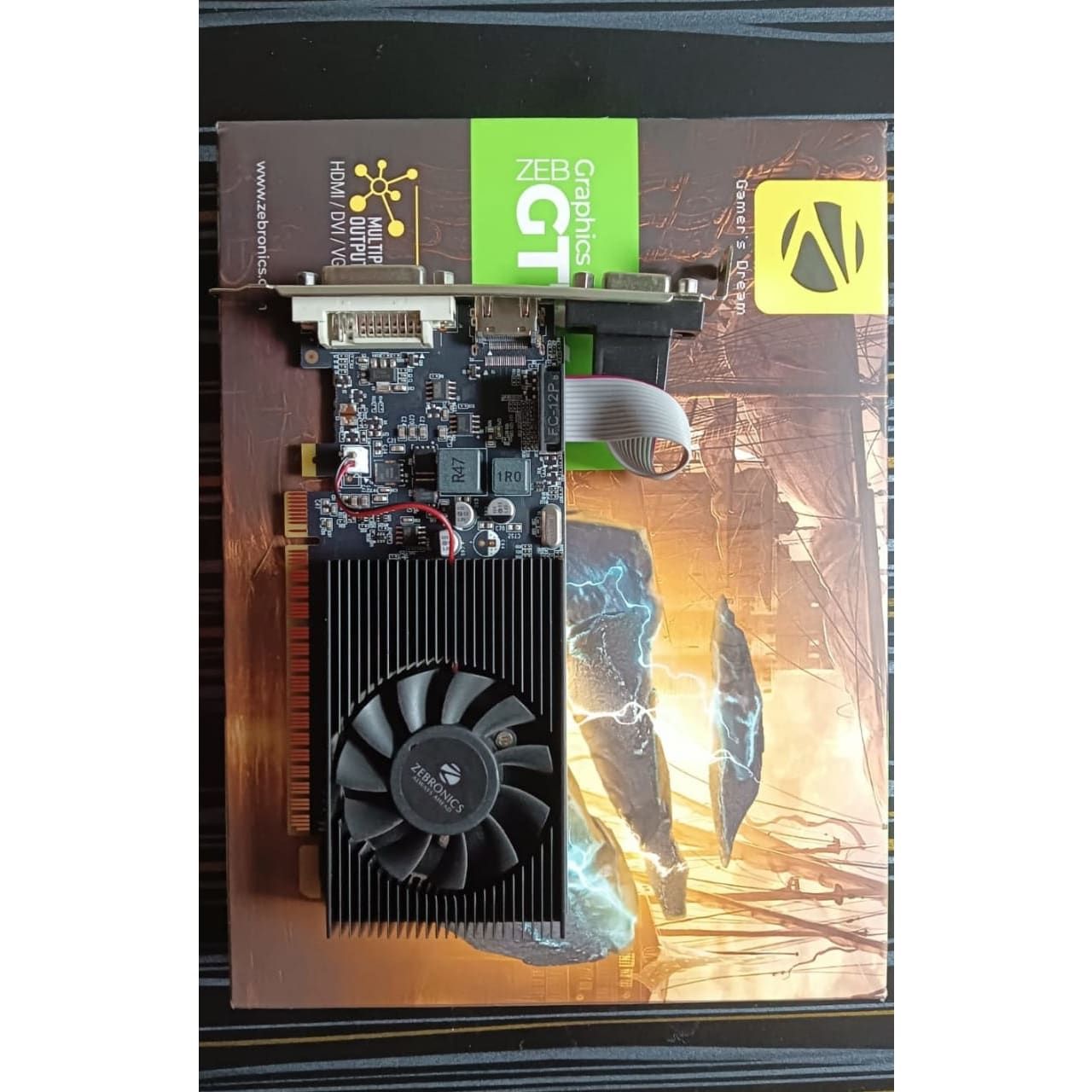 Zebronics Nvidia GEFORCE GT 740 4GB DDR3 Used GPU