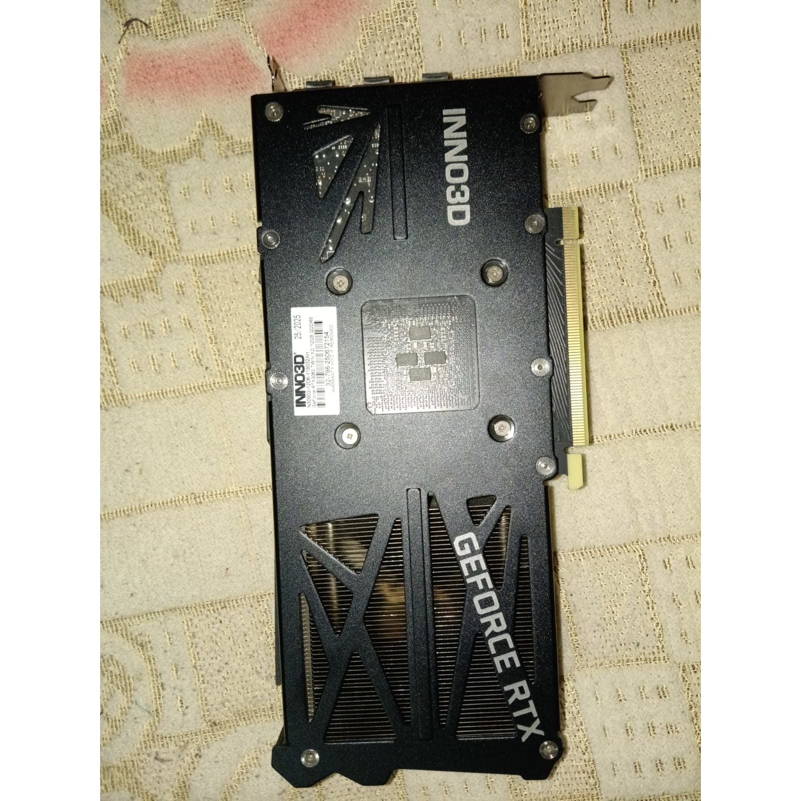Inno3D RTX 3060 Twin X2 12 GB GDDR6 Used GPU - Computify.in