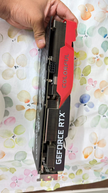 COLORFUL RTX 3060 NB Battle AX Triple Fan 12GB Used GPU