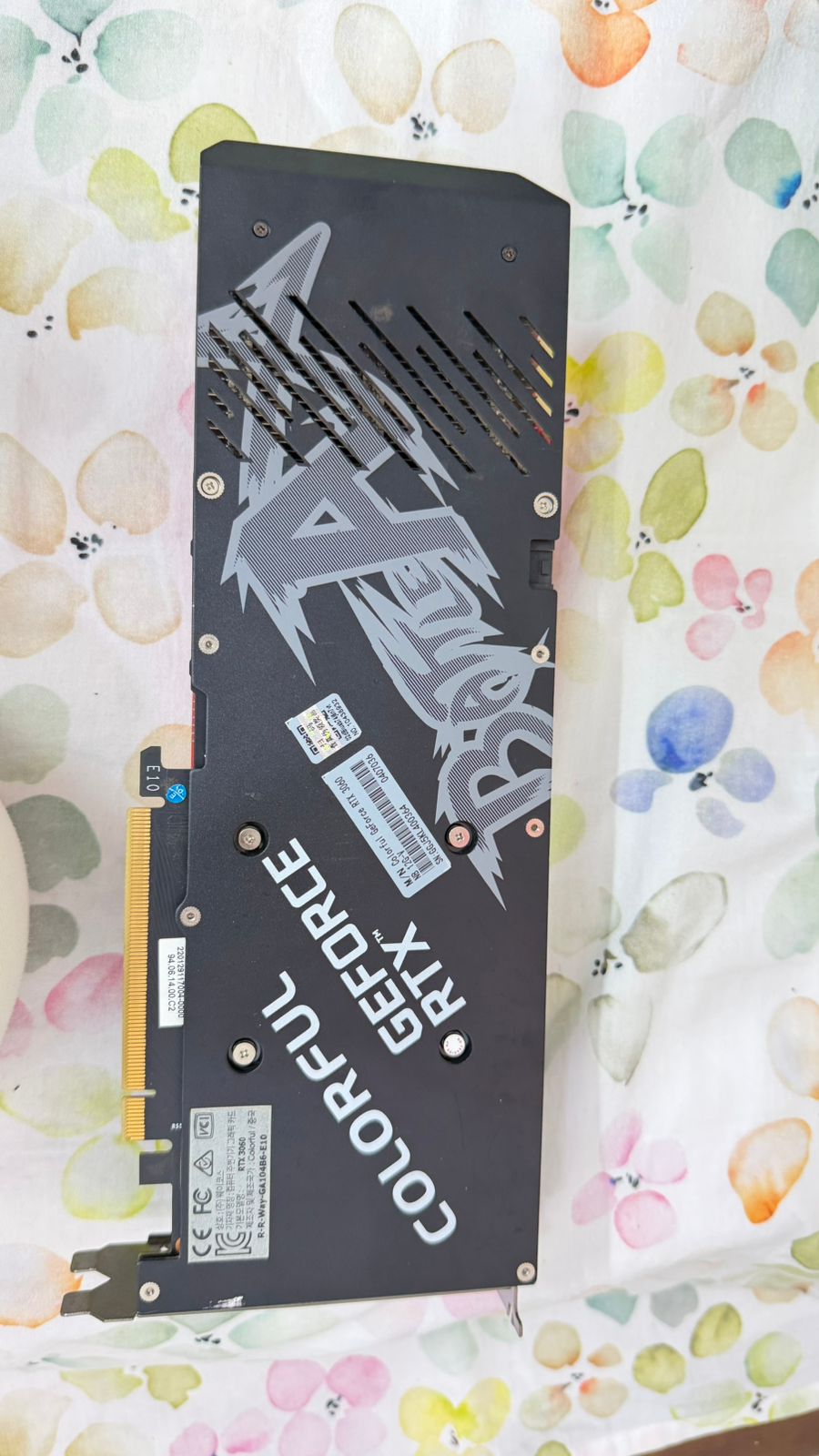 COLORFUL RTX 3060 NB Battle AX Triple Fan 12GB Used GPU