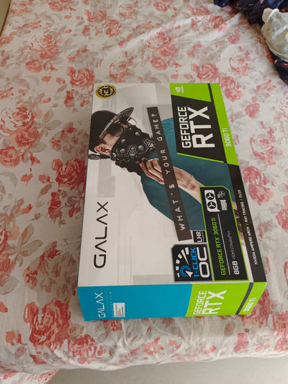 GALAX RTX 3060ti (1-Click OC) Edition 8GB Used GPU