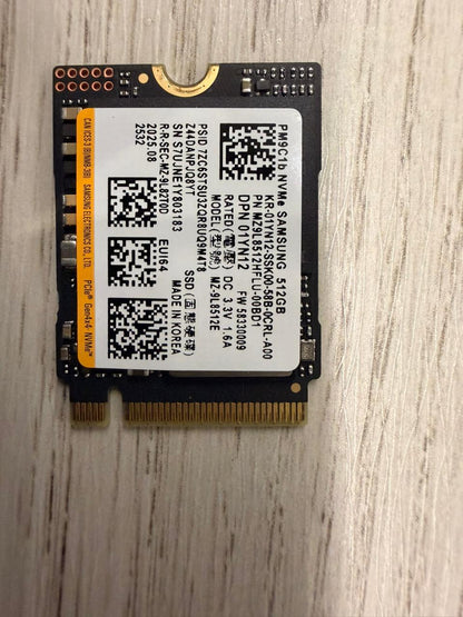 Samsung PM9C1a 512GB M.2 NVMe Used SSD