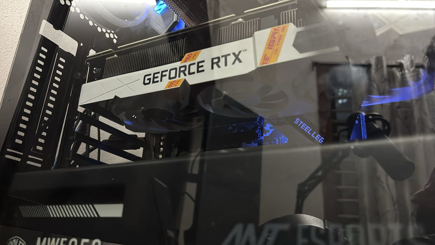 COLORFUL iGame GeForce RTX 3060 Ultra W OC Triple Fan 12GB Used GPU