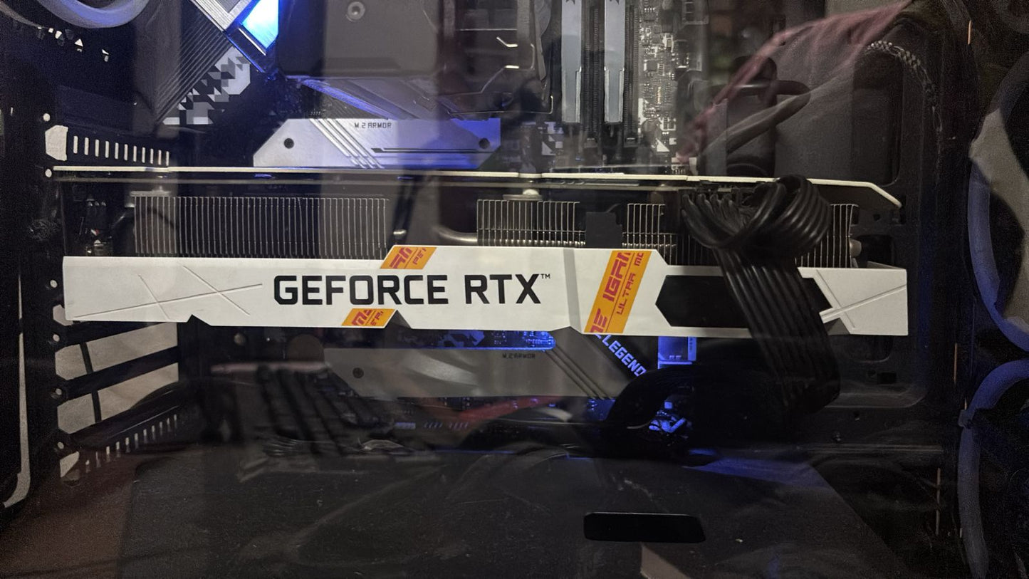 COLORFUL iGame GeForce RTX 3060 Ultra W OC Triple Fan 12GB Used GPU