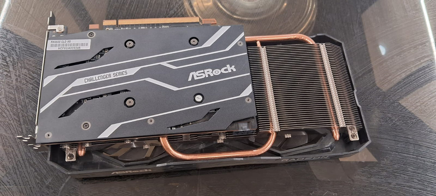 ASRock AMD Radeon Rx 6600 Challenger D 8GB Used GPU
