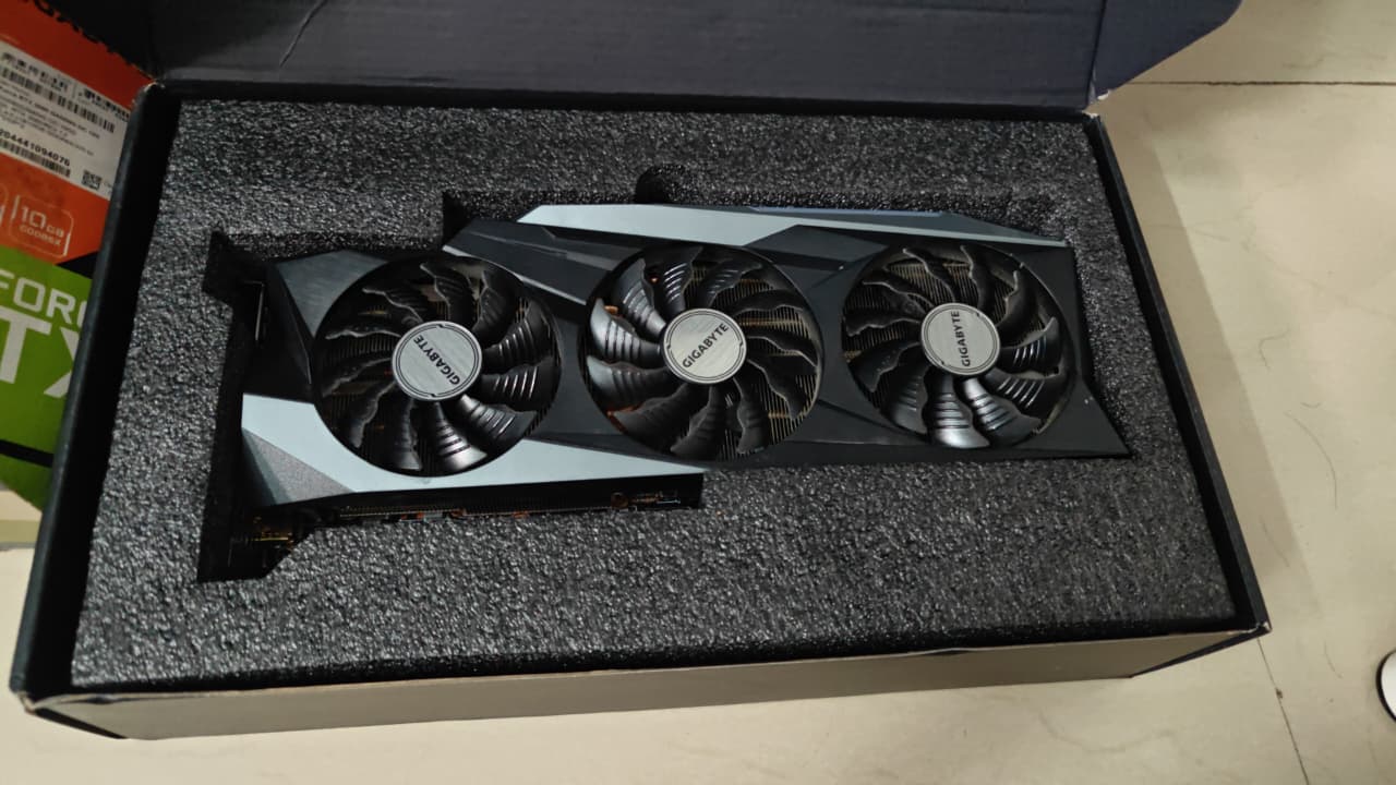 Gigabyte GeForce RTX 3080 GAMING OC 10GB Used GPU