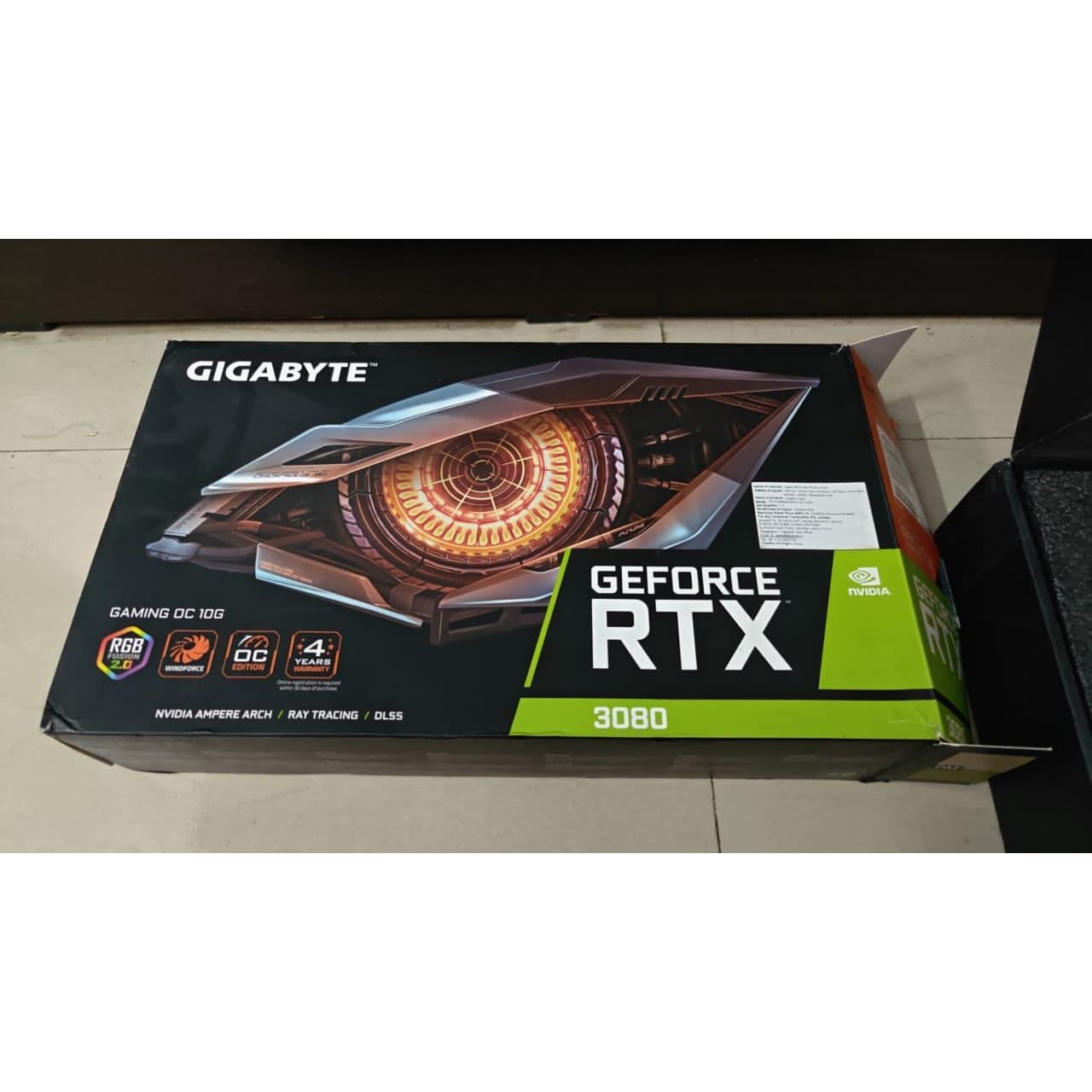 Gigabyte GeForce RTX 3080 GAMING OC 10GB Used GPU - Computify.in
