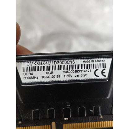 Corsair Vengeance LPX 8GB DDR4 3000MHZ C16 Used RAM - Computify.in