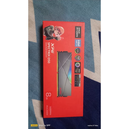 Adata XPG Spectrix D50 16GB (8GBX2) DDR4 3200MHz RGB Black Used RAM - Computify.in