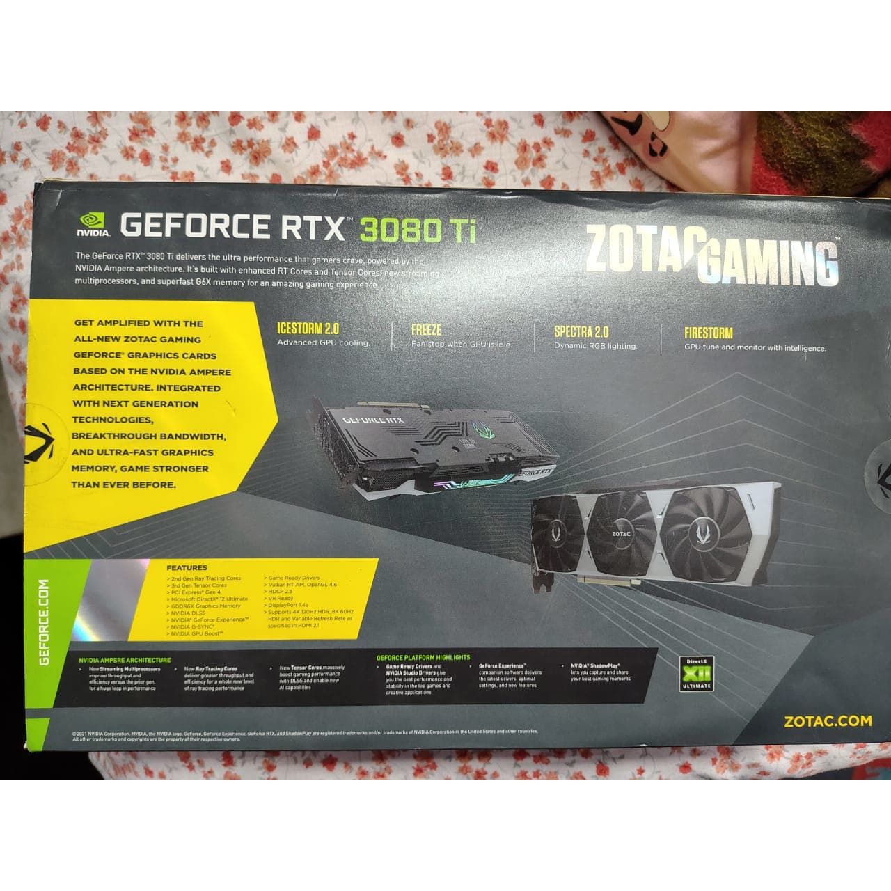 Zotac Gaming RTX 3080 Ti Trinity OC 12GB Used GPU - Computify.in