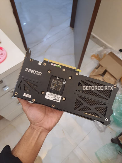 Inno3D RTX 3060 Ti Twin X2 8 GB GDDR6 Used GPU