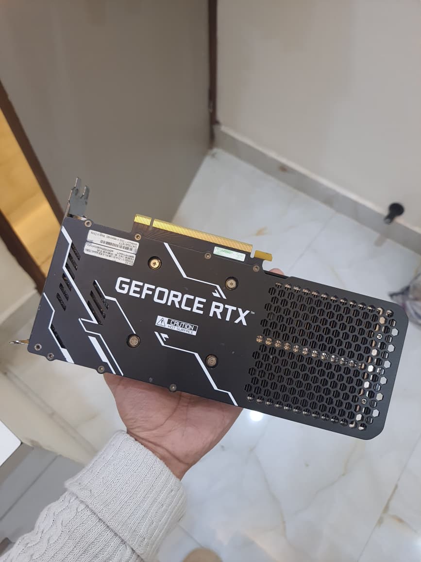 GALAX RTX 3060ti (1-Click OC) Edition 8GB Used GPU