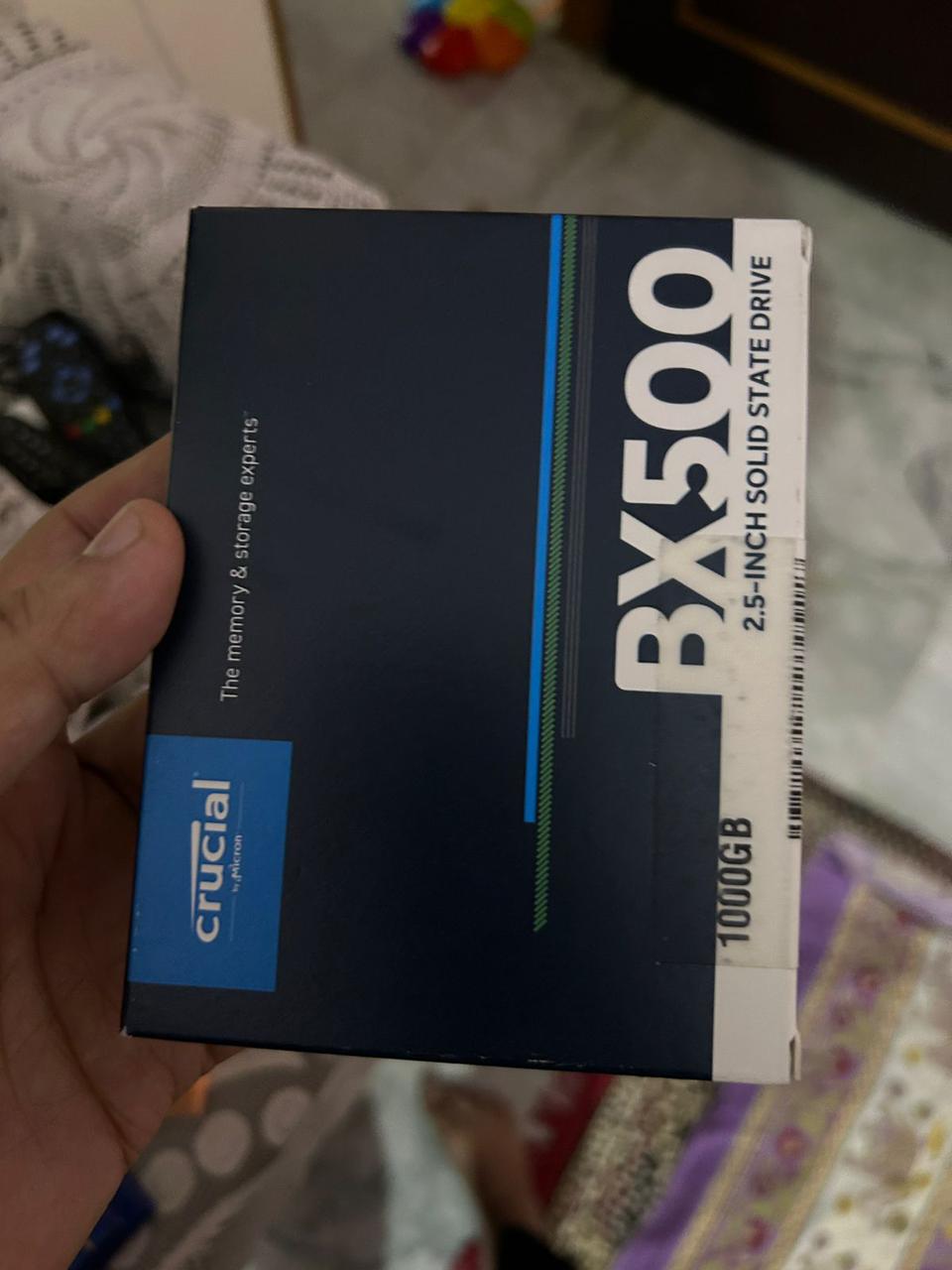 Crucial BX500 1000GB up to 540 MB/s SATA (2.5-inch) Used SSD