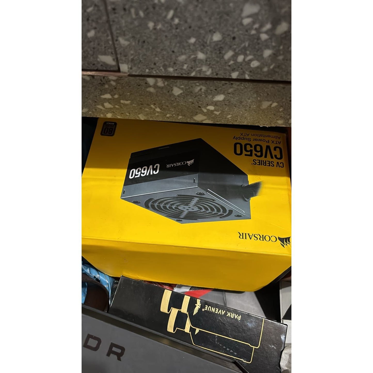 Corsair CV650 CV Series 80 Plus Bronze Certified 650 Watts Used PSU - Computify.in
