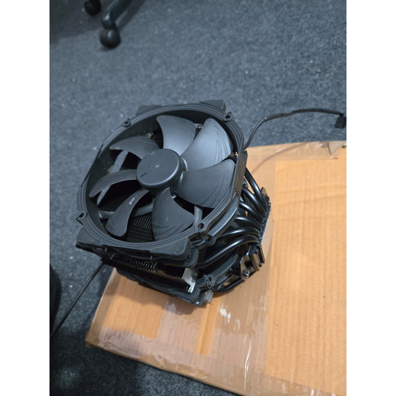 AMD Ryzen 9 7950X3D 16 Core 32 Threads + Gigabyte X670E Aorus MASTER + Noctua NH-D15 Chromax Black  (Processor+motherboard+Cooler) Used combo - Computify.in