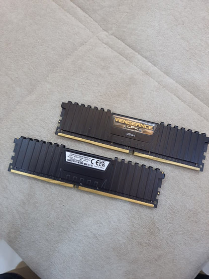 Corsair Vengeance LPX 64GB (32GB X 2) DDR4 3600MHZ CL18 Used RAM