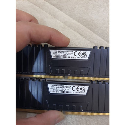 Corsair Vengeance LPX 64GB (32GB X 2) DDR4 3600MHZ CL18 Used RAM - Computify.in