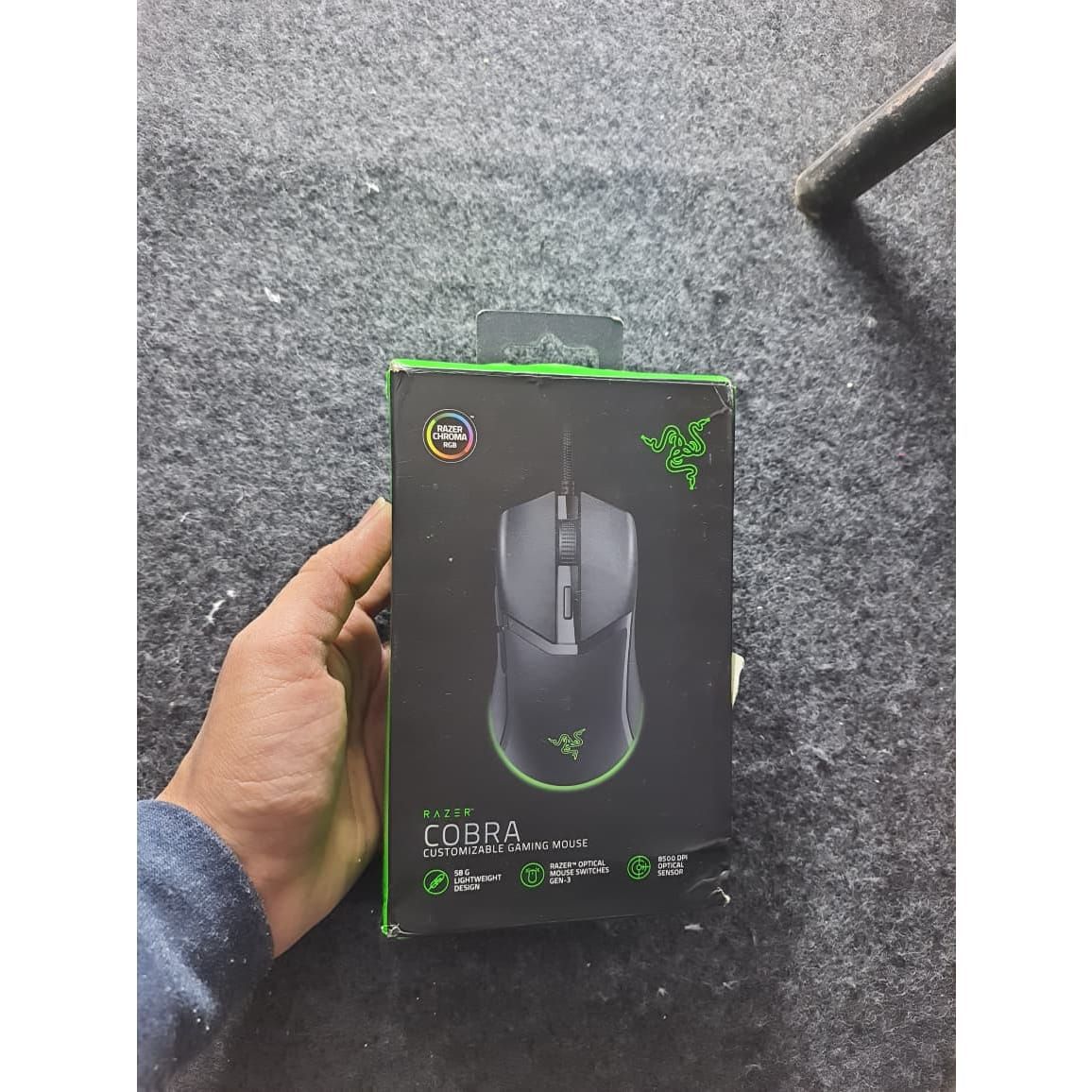 Razer Cobra Wired Gaming Mouse: 58g Lightweight Used Mouse - Computify.in