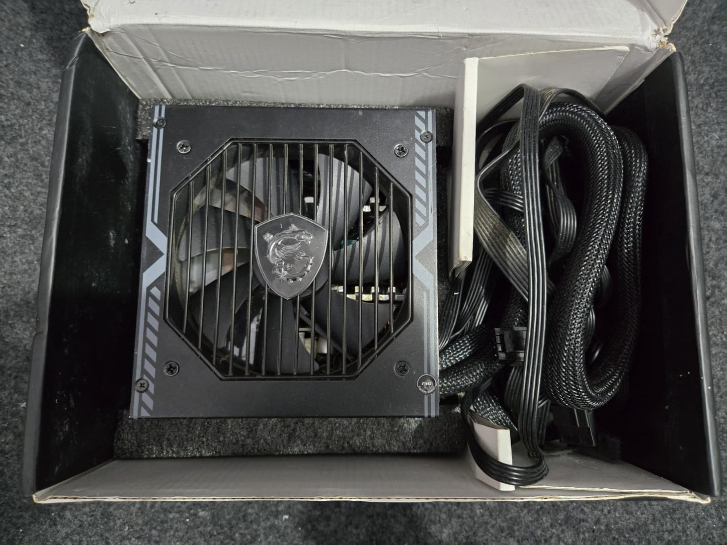 MSI MAG A750BN Power Supply Unit - 750W, 80 Plus Bronze Used PSU
