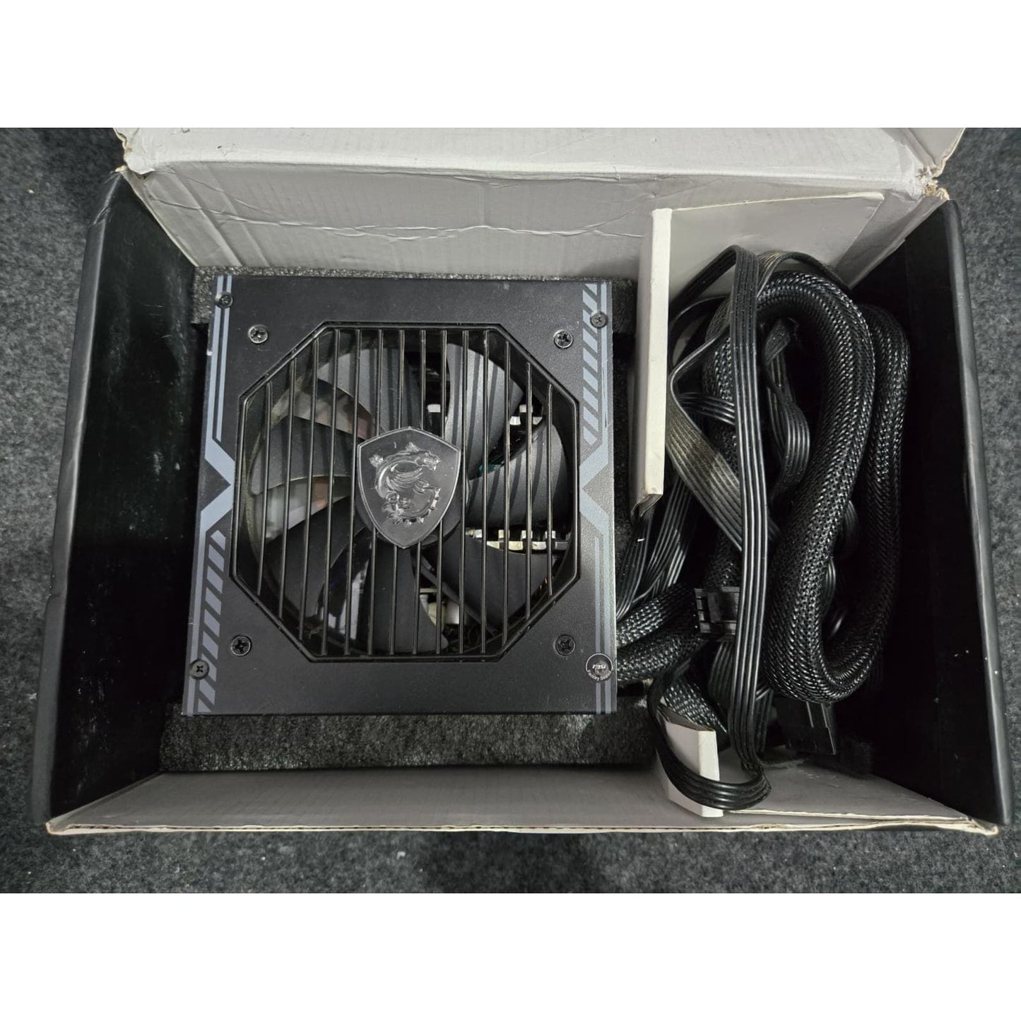MSI MAG A750BN Power Supply Unit - 750W, 80 Plus Bronze Used PSU - Computify.in